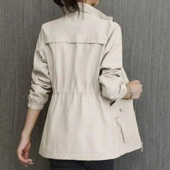 Women's Lightweight Cotton Bomber Jacket | Stylish Cropped Summer Layer 2