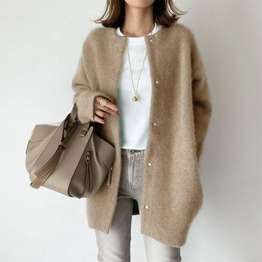 Women's Soft Knit Long Cardigan | Cozy Oversized Layering Piece for Fall and Winter 0