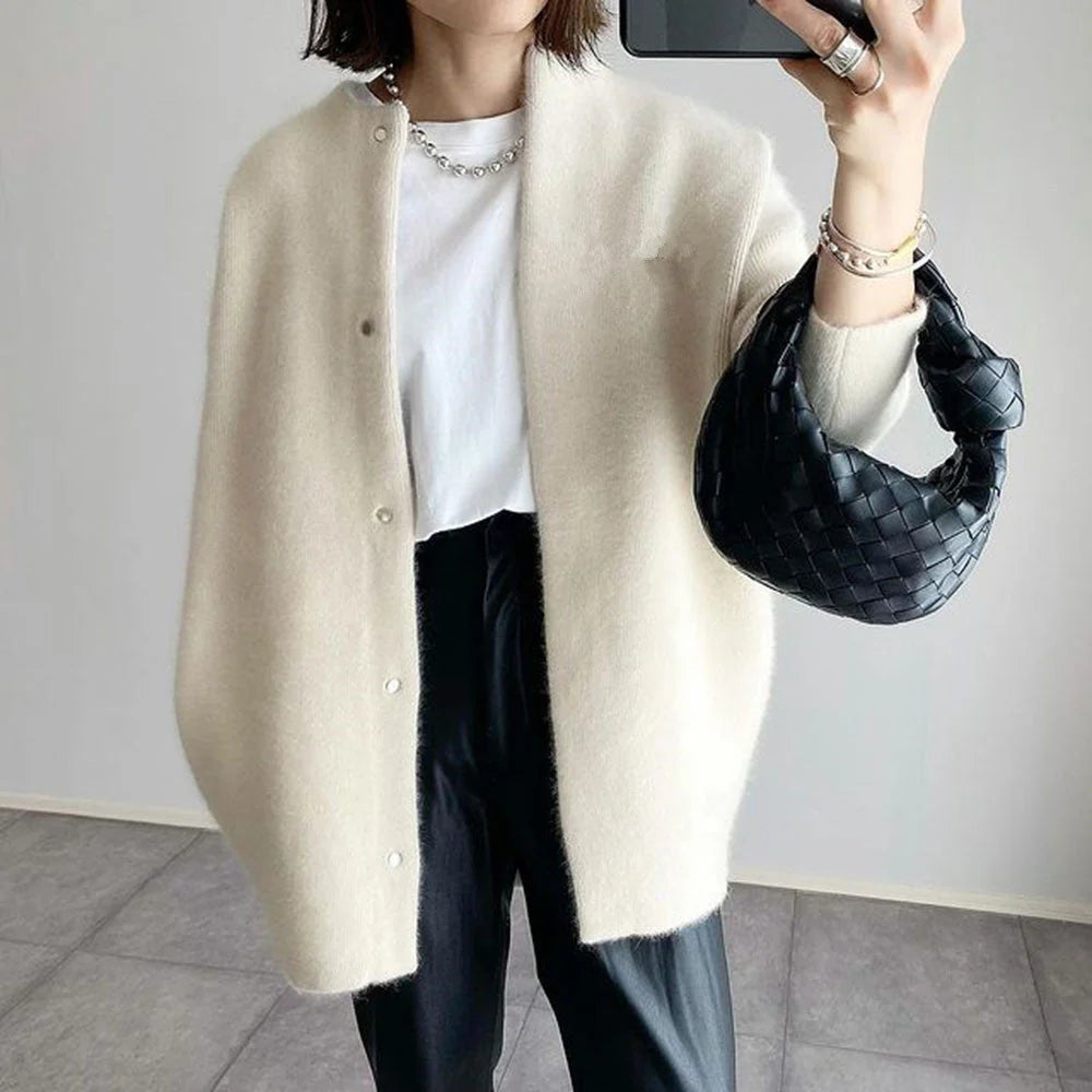 Women's Soft Knit Long Cardigan | Cozy Oversized Layering Piece for Fall and Winter 2