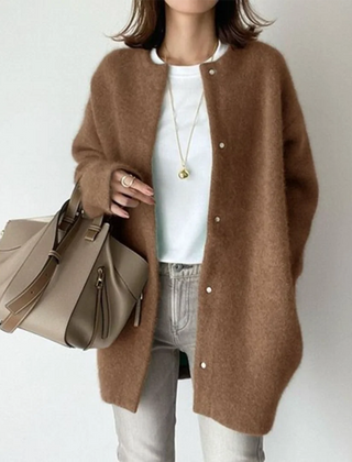 Women's Soft Knit Long Cardigan | Cozy Oversized Layering Piece for Fall and Winter 3