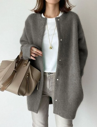Women's Soft Knit Long Cardigan | Cozy Oversized Layering Piece for Fall and Winter 4