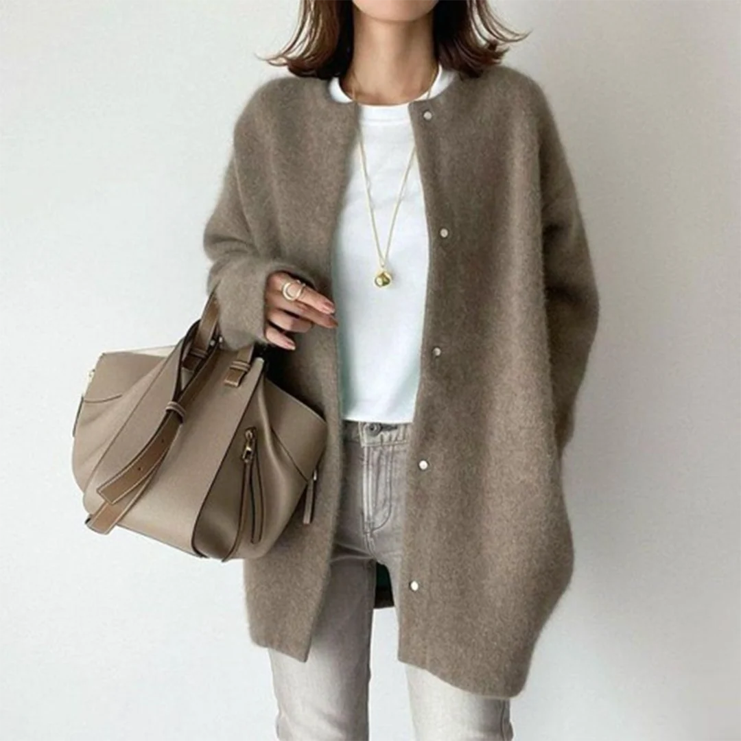 Women's Soft Knit Long Cardigan | Cozy Oversized Layering Piece for Fall and Winter 5