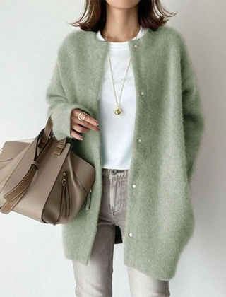 Women's Soft Knit Long Cardigan | Cozy Oversized Layering Piece for Fall and Winter 6